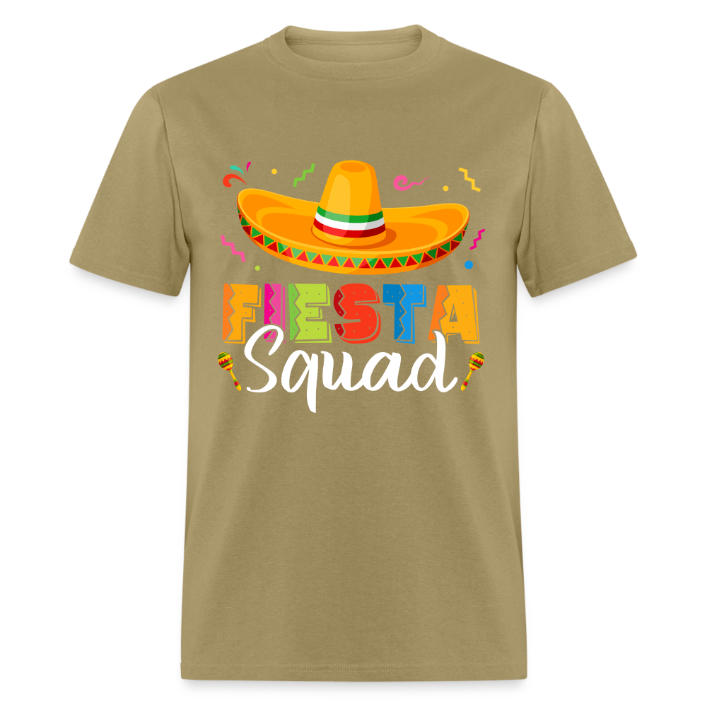 Cinco De Mayo Fiesta Squad T-Shirt - khaki