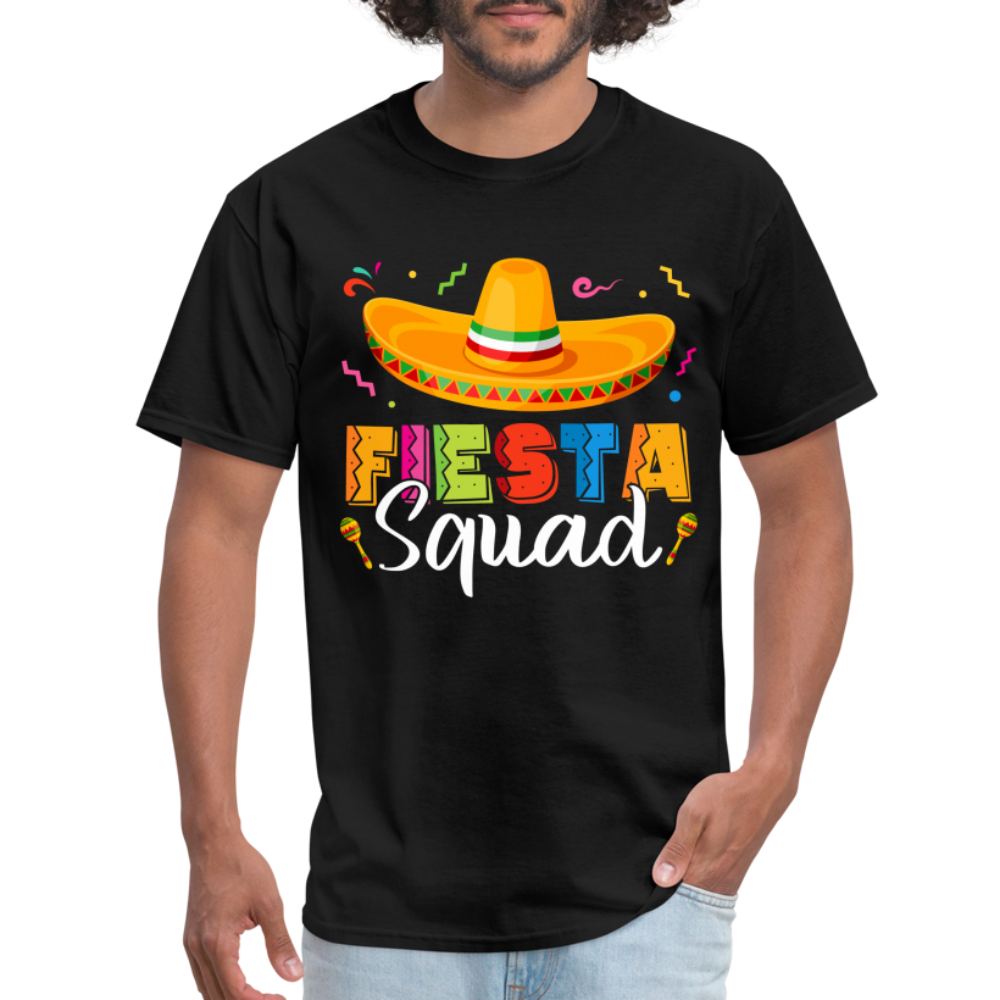 Cinco De Mayo Fiesta Squad T-Shirt - black
