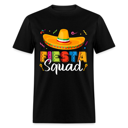Cinco De Mayo Fiesta Squad T-Shirt - black