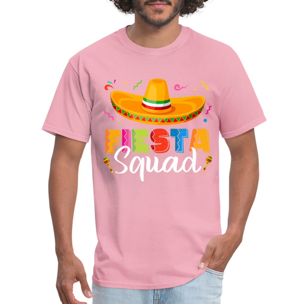 Cinco De Mayo Fiesta Squad T-Shirt - pink