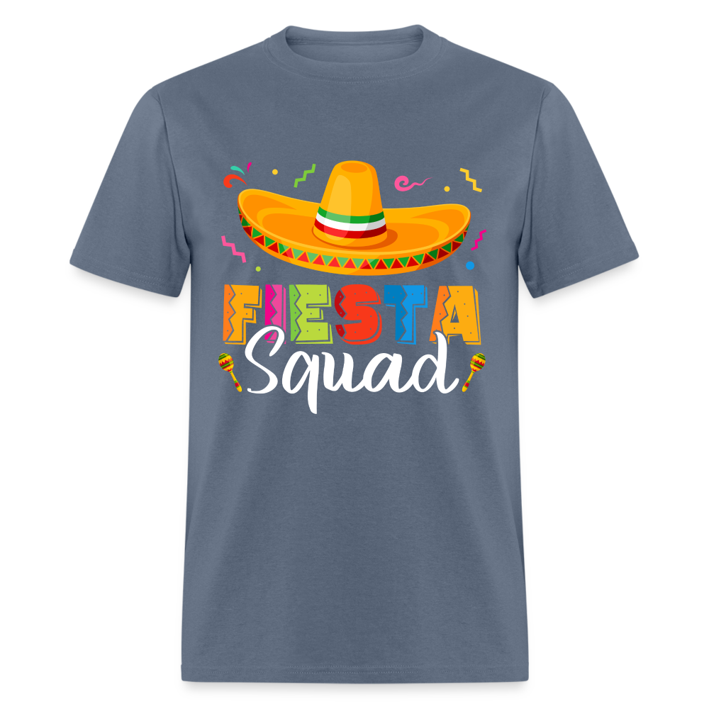 Cinco De Mayo Fiesta Squad T-Shirt - denim