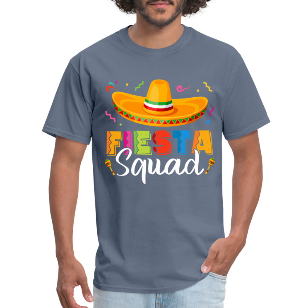 Cinco De Mayo Fiesta Squad T-Shirt - denim