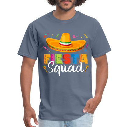 Cinco De Mayo Fiesta Squad T-Shirt - denim