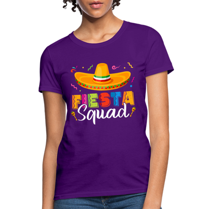 Cinco De Mayo Fiesta Squad Women's T-Shirt - purple