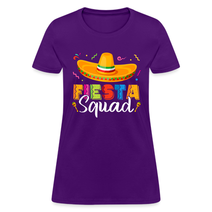 Cinco De Mayo Fiesta Squad Women's T-Shirt - purple