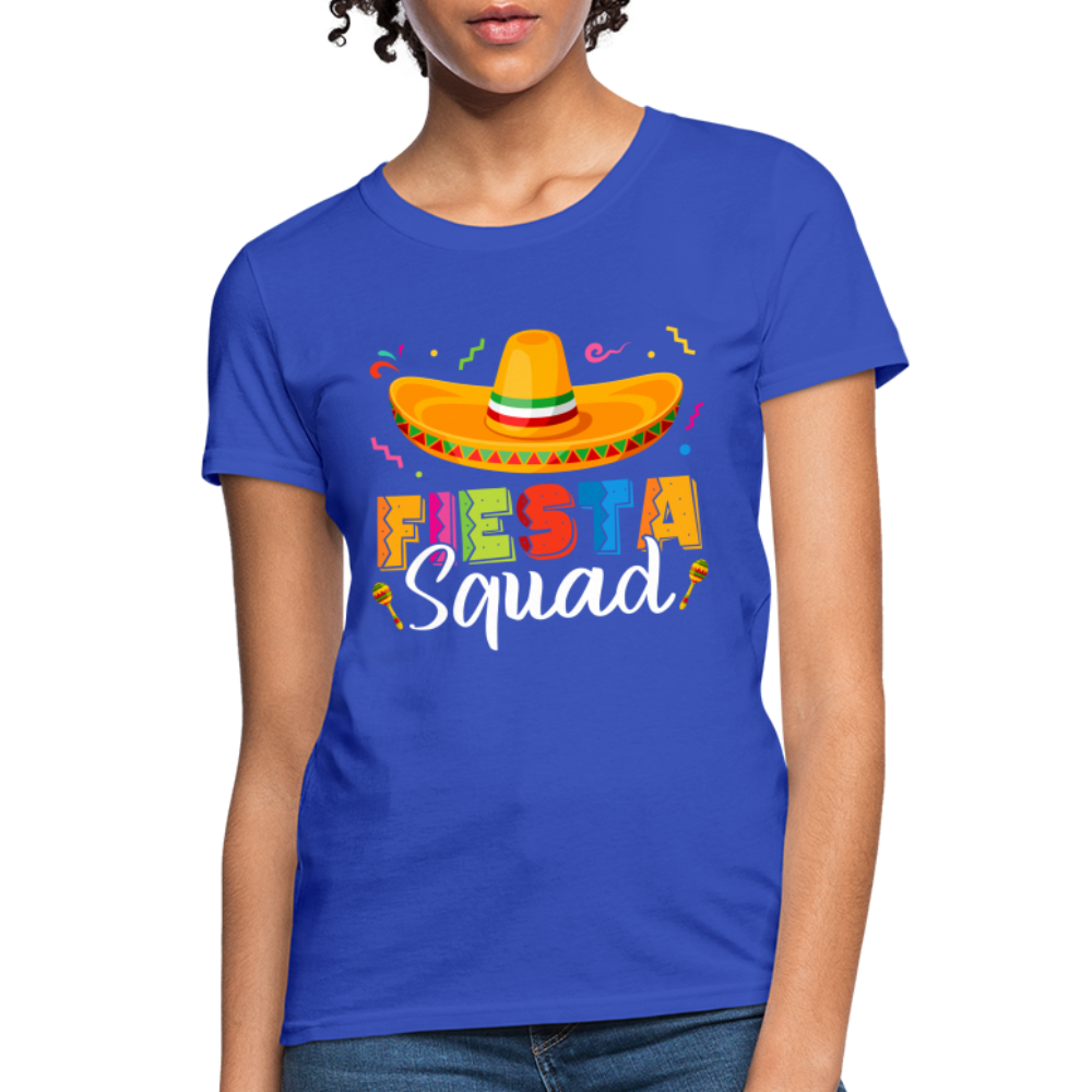 Cinco De Mayo Fiesta Squad Women's T-Shirt - royal blue