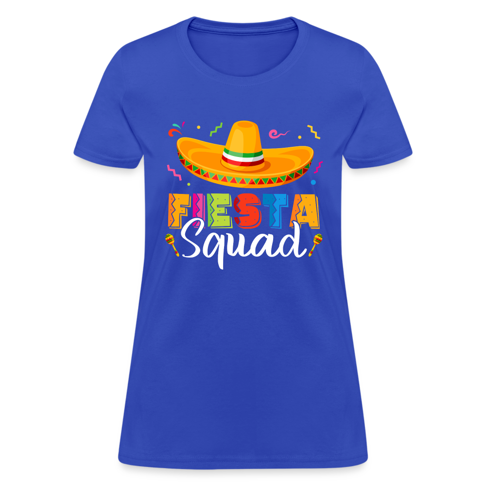 Cinco De Mayo Fiesta Squad Women's T-Shirt - royal blue