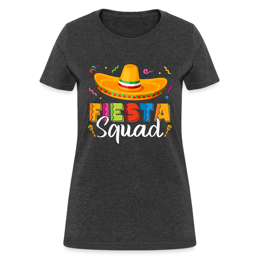 Cinco De Mayo Fiesta Squad Women's T-Shirt - heather black