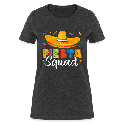 Cinco De Mayo Fiesta Squad Women's T-Shirt - heather black