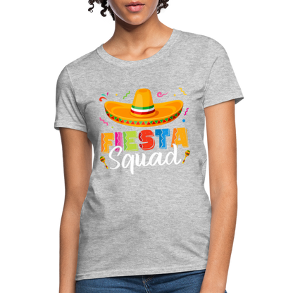 Cinco De Mayo Fiesta Squad Women's T-Shirt - heather gray