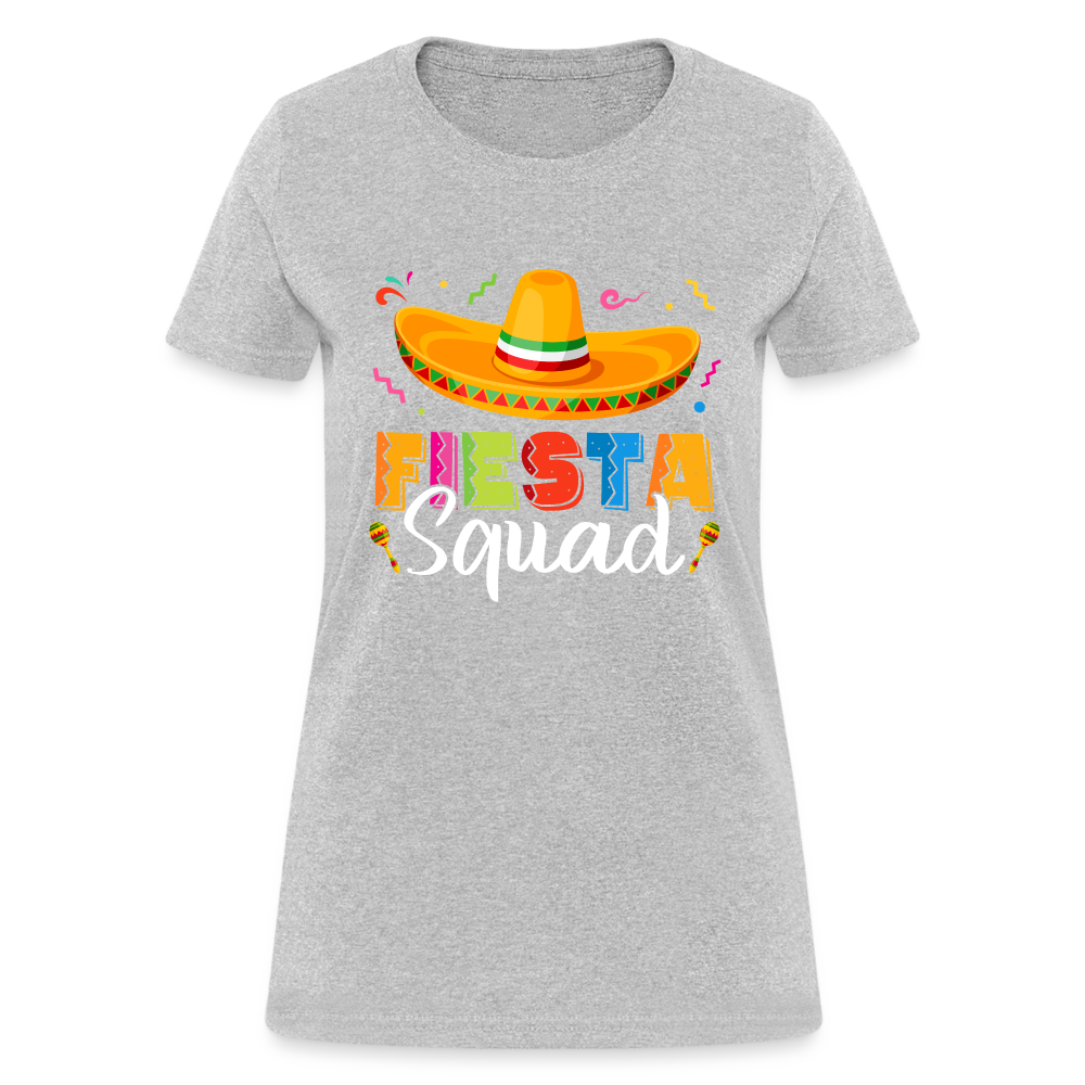 Cinco De Mayo Fiesta Squad Women's T-Shirt - heather gray