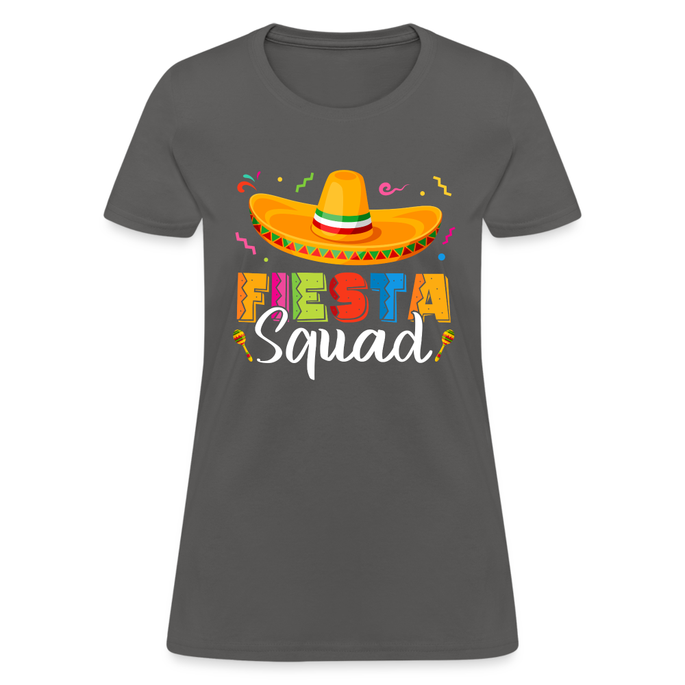 Cinco De Mayo Fiesta Squad Women's T-Shirt - charcoal