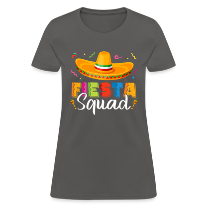 Cinco De Mayo Fiesta Squad Women's T-Shirt - charcoal