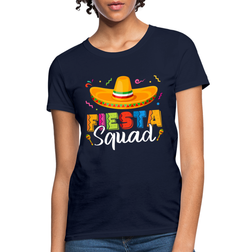 Cinco De Mayo Fiesta Squad Women's T-Shirt - navy