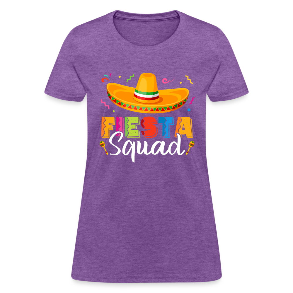 Cinco De Mayo Fiesta Squad Women's T-Shirt - purple heather