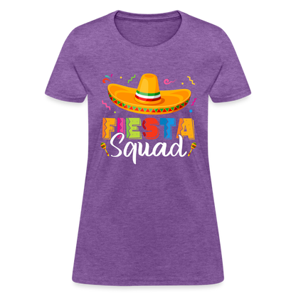 Cinco De Mayo Fiesta Squad Women's T-Shirt - purple heather