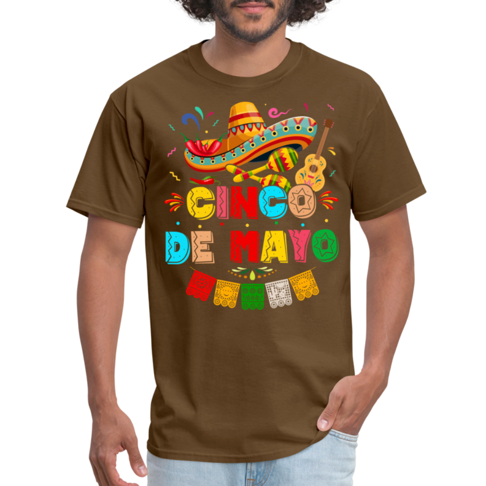 Cinco de Mayo T-Shirt - brown