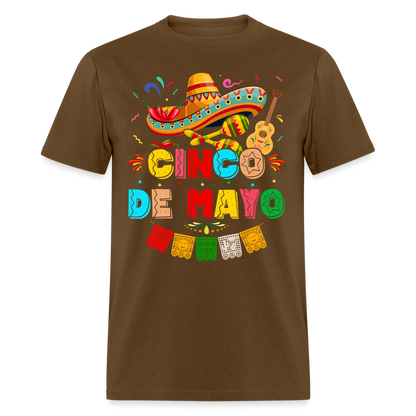 Cinco de Mayo T-Shirt - brown