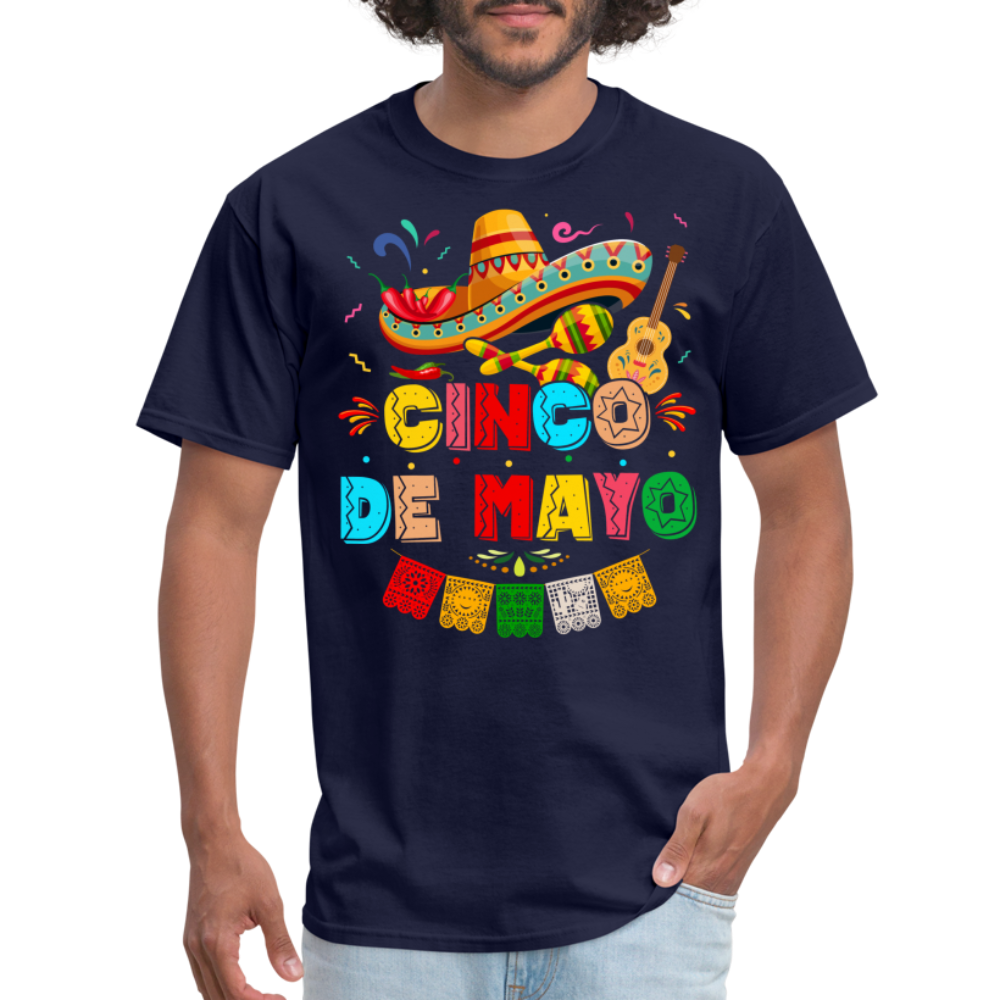Cinco de Mayo T-Shirt - navy