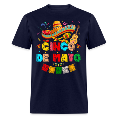 Cinco de Mayo T-Shirt - navy