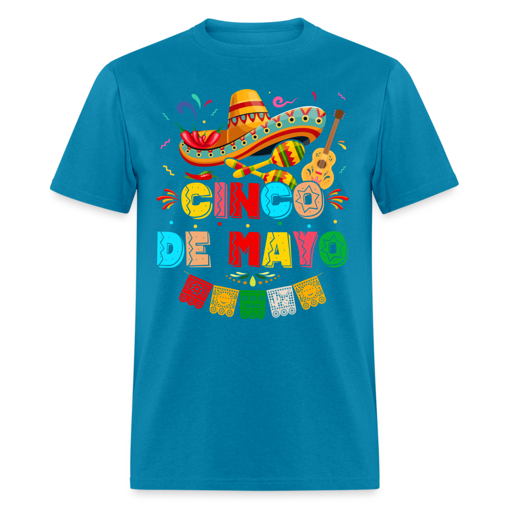 Cinco de Mayo T-Shirt - turquoise