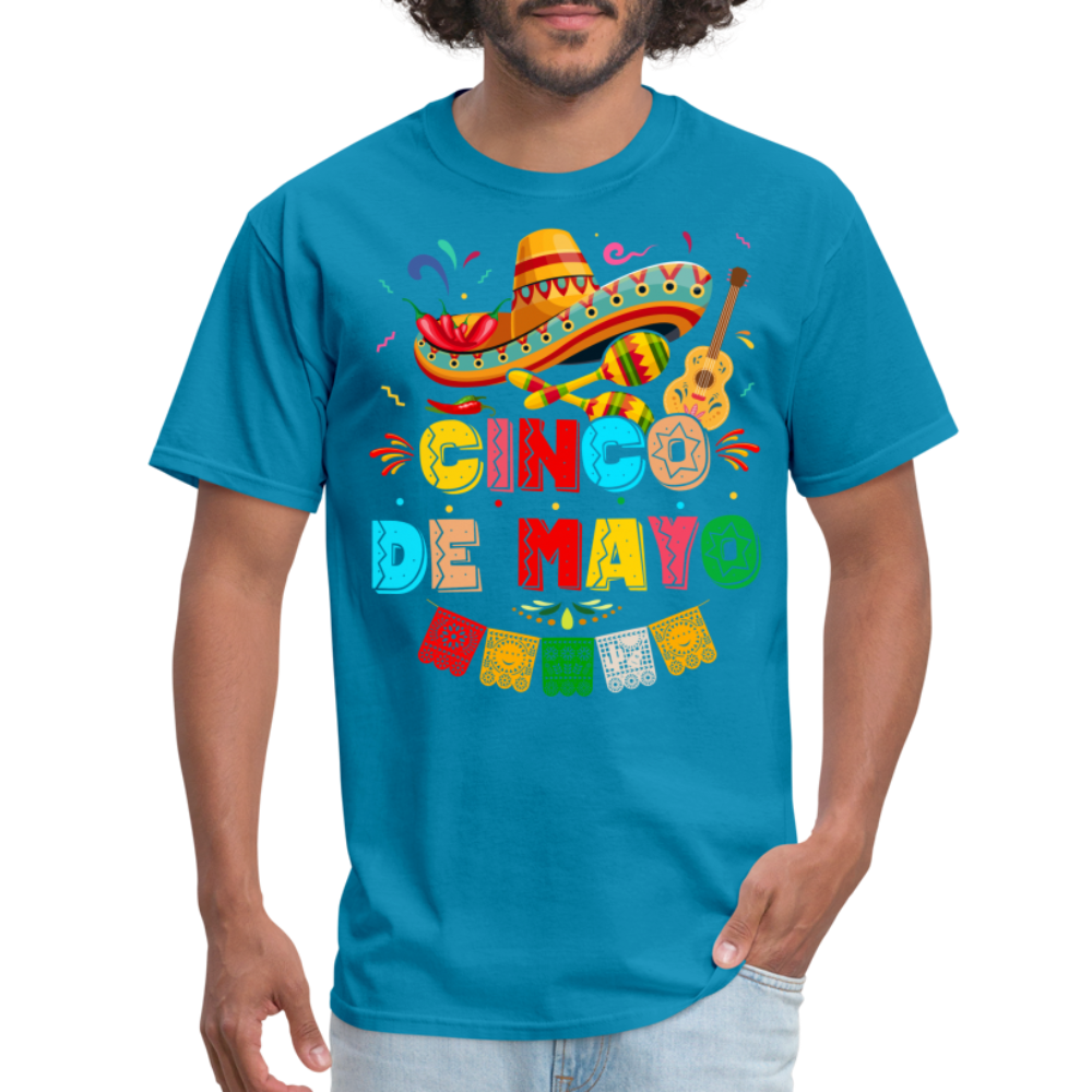 Cinco de Mayo T-Shirt - turquoise