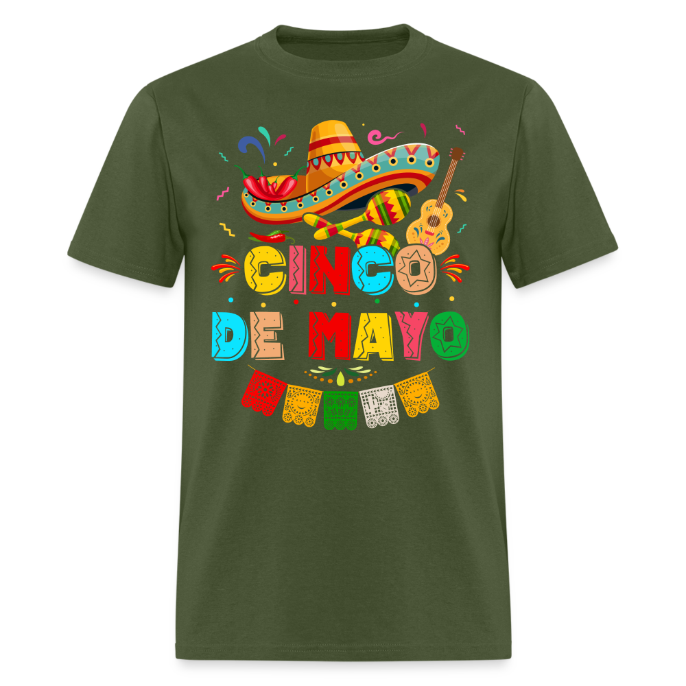 Cinco de Mayo T-Shirt - military green