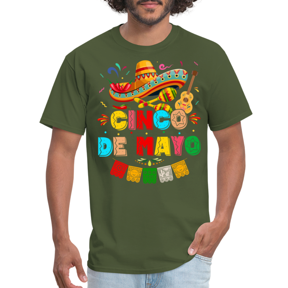Cinco de Mayo T-Shirt - military green