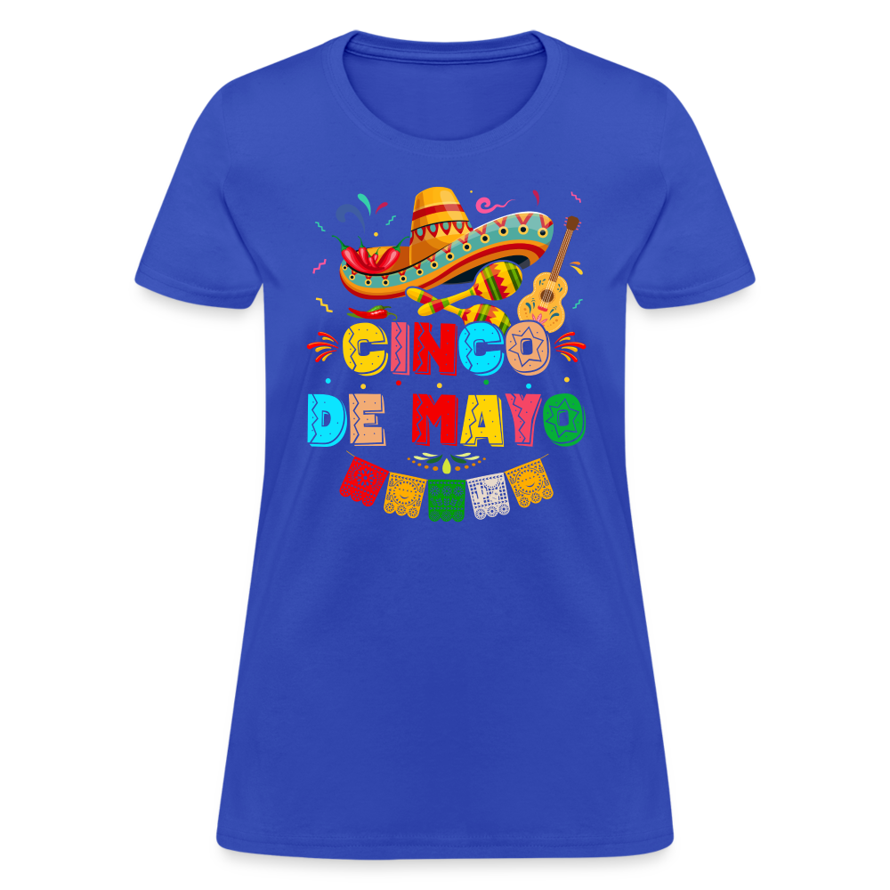 Cinco de Mayo Women's T-Shirt - royal blue