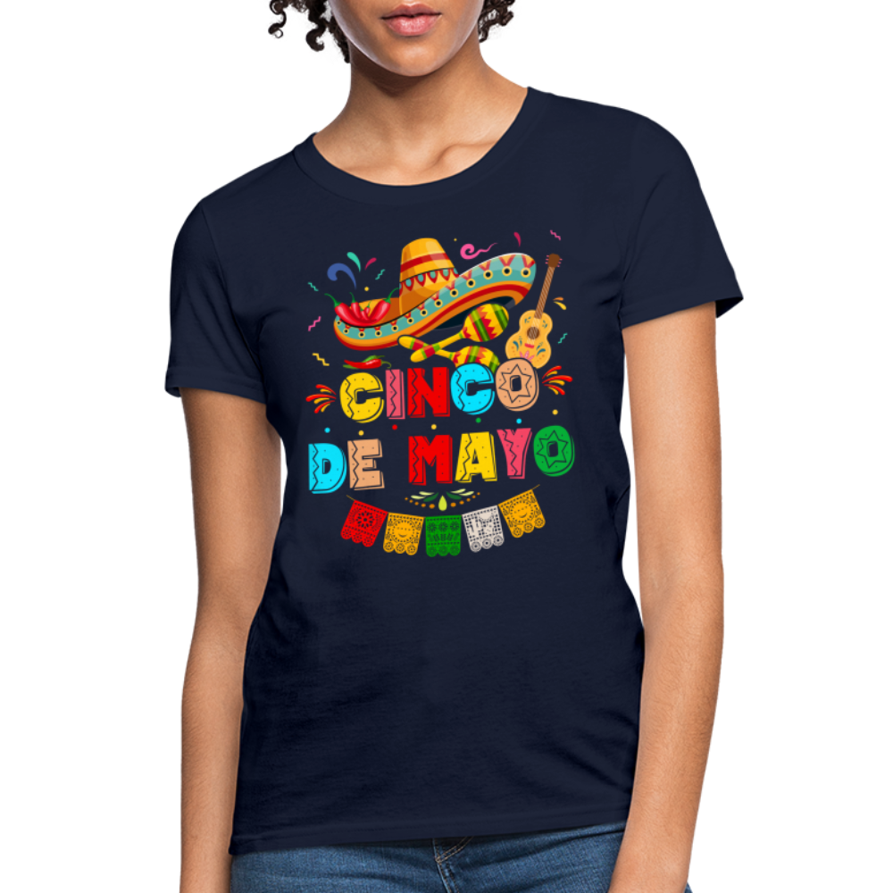 Cinco de Mayo Women's T-Shirt - navy