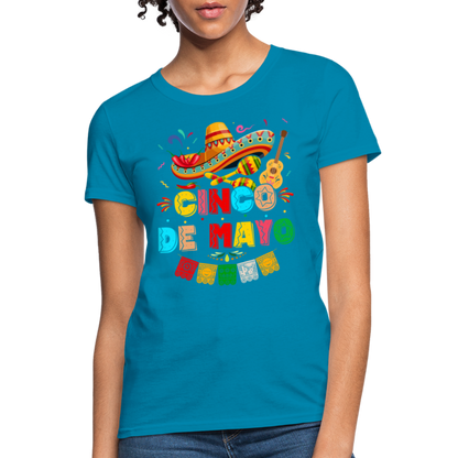 Cinco de Mayo Women's T-Shirt - turquoise