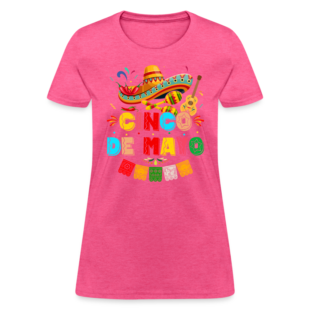 Cinco de Mayo Women's T-Shirt - heather pink