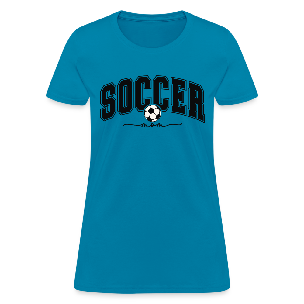 Soccer Mom Women's T-Shirt - turquoise