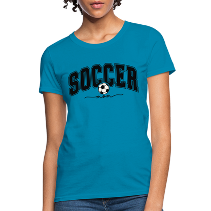 Soccer Mom Women's T-Shirt - turquoise