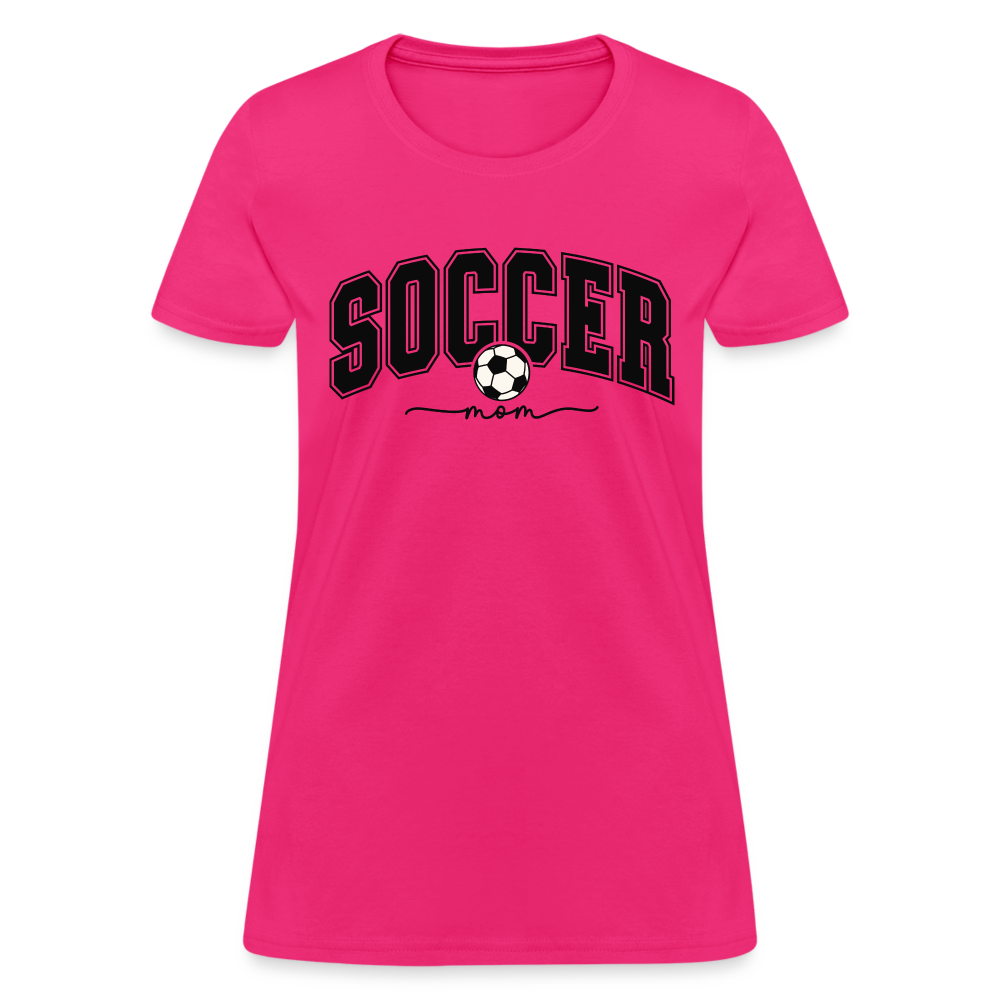 Soccer Mom Women's T-Shirt - fuchsia