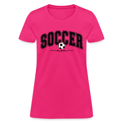 Soccer Mom Women's T-Shirt - fuchsia