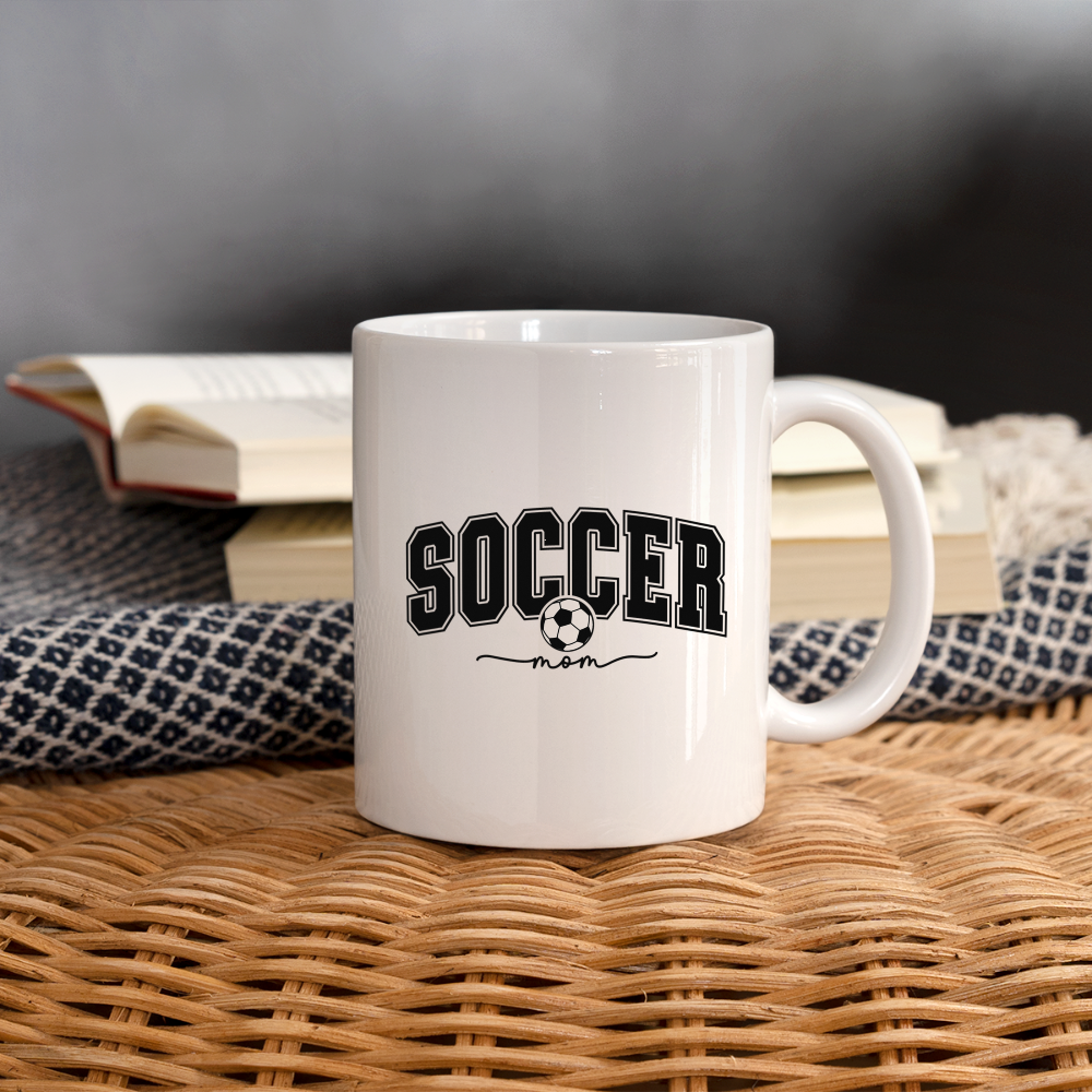 Soccer Mom Coffee Mug - white