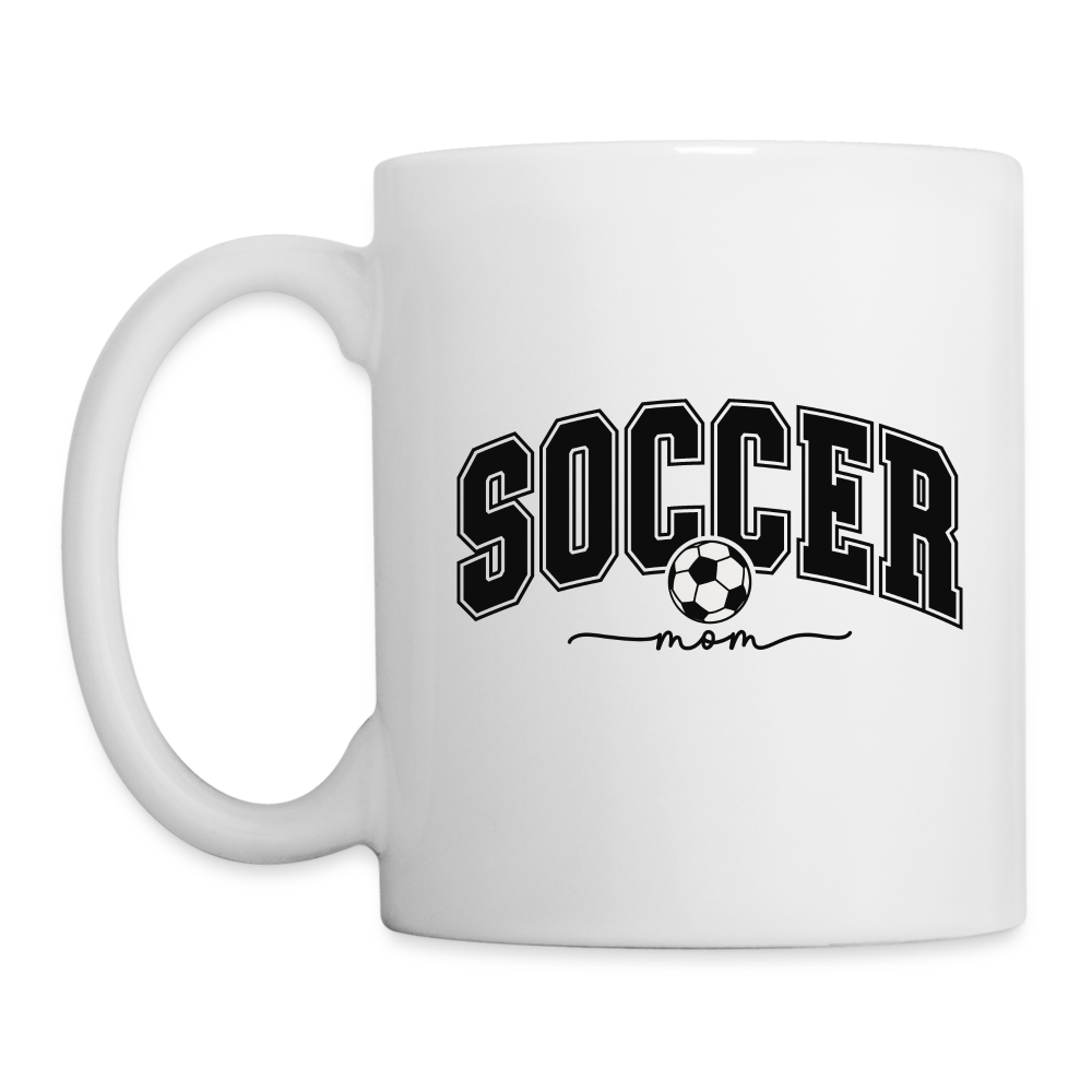 Soccer Mom Coffee Mug - white