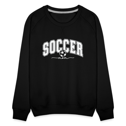 Soccer Mom Women’s Premium Sweatshirt - black