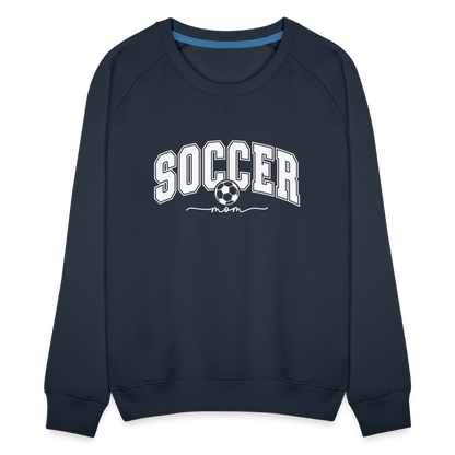 Soccer Mom Women’s Premium Sweatshirt - navy