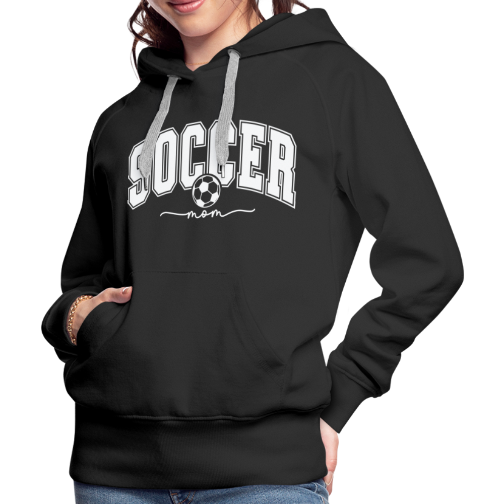 Soccer Mom Women’s Premium Hoodie - black