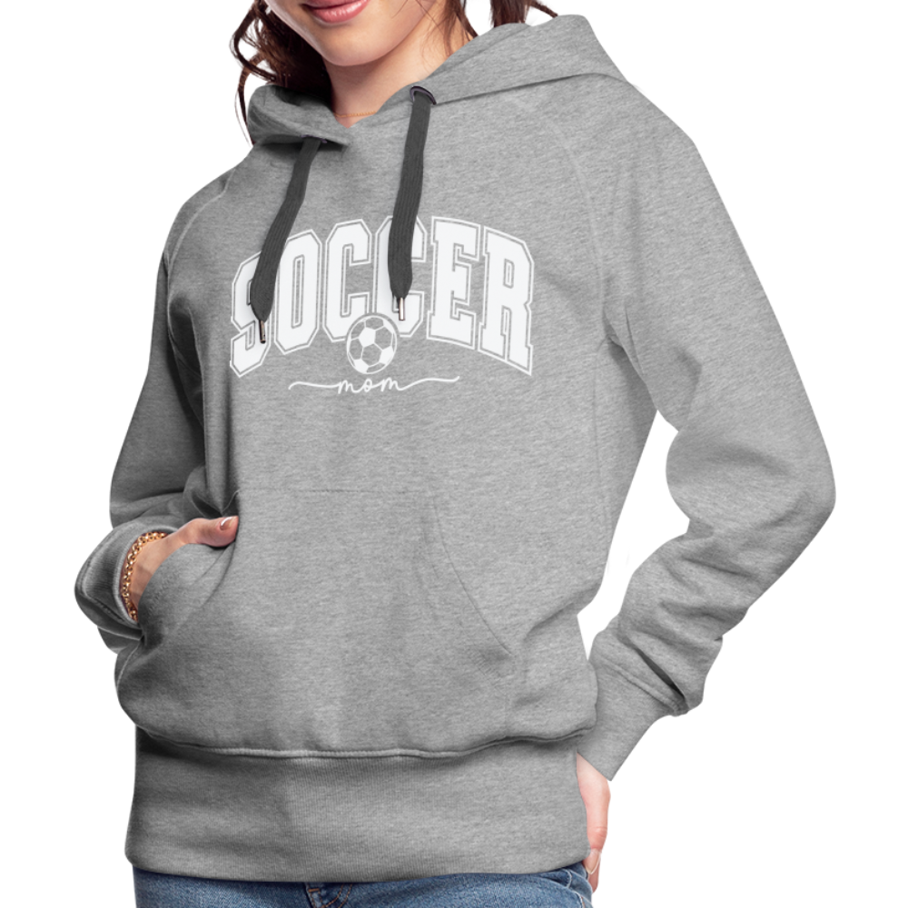 Soccer Mom Women’s Premium Hoodie - heather grey