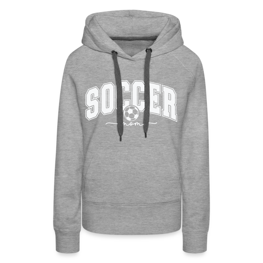 Soccer Mom Women’s Premium Hoodie - heather grey