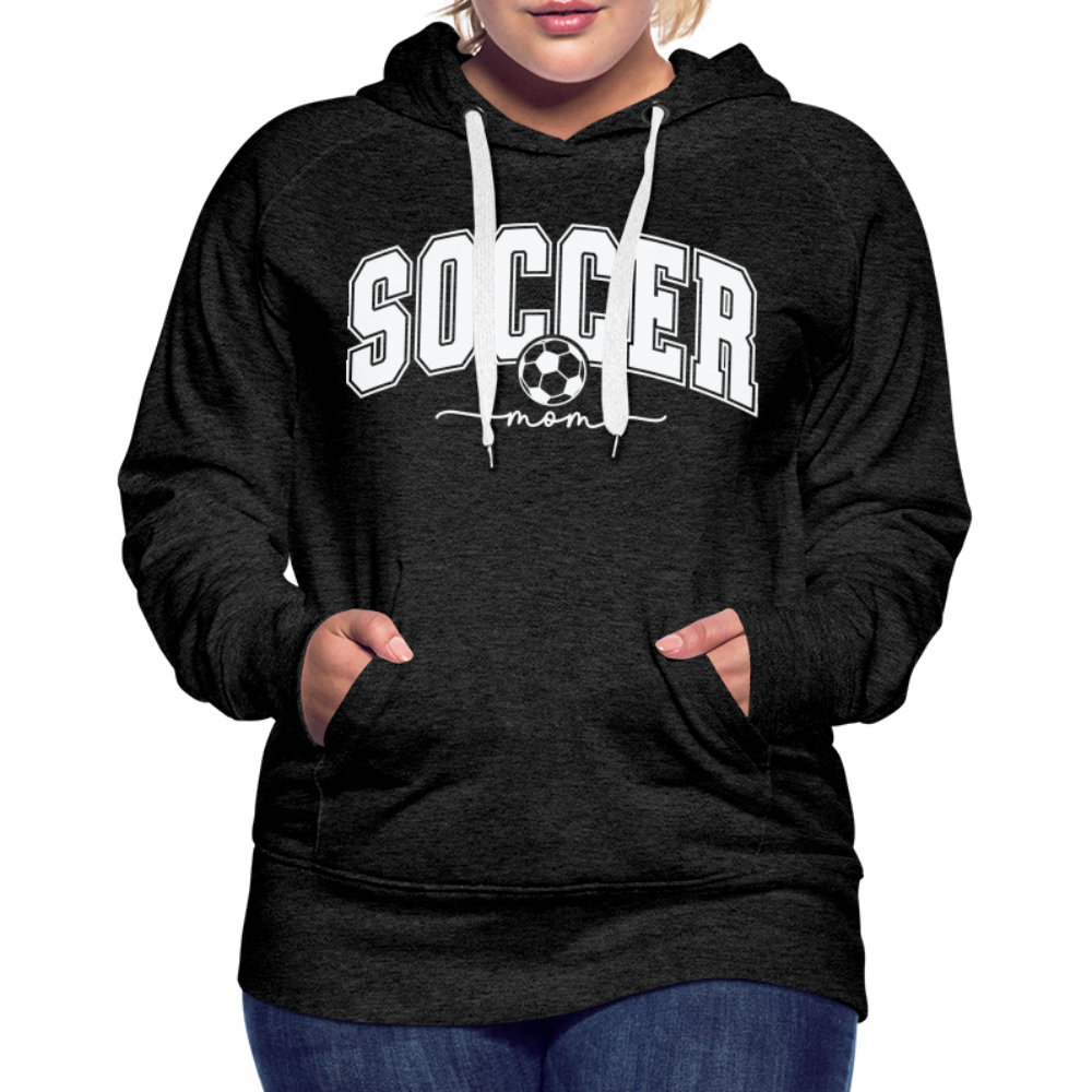 Soccer Mom Women’s Premium Hoodie - charcoal grey