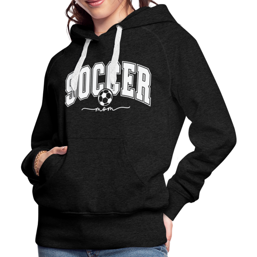 Soccer Mom Women’s Premium Hoodie - charcoal grey