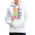 Mom Women’s Premium Hoodie (Heartfelt Tribute) - white
