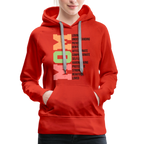 Mom Women’s Premium Hoodie (Heartfelt Tribute) - red