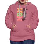 Mom Women’s Premium Hoodie (Heartfelt Tribute) - mauve