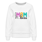 Wife Mom Boss Women’s Premium Sweatshirt