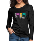 Wife Mom Boss Women's Premium Long Sleeve T-Shirt